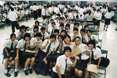 대만자매학교인 정덕고급중학  방문11