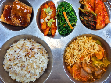 점심식사 사진