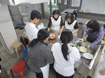 도제한식동아리[요리락] 폐백특강_오징어꽃오림, 곶감오림,수박카빙, 폐백 상차림